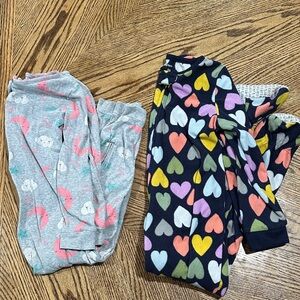 Carter's Multicolor Heart and Sheep Pajama Set
